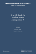 Scientific Basis for Nuclear Waste Management XI: Volume 112