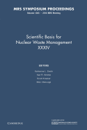 Scientific Basis for Nuclear Waste Management XXXIV: Volume 1265
