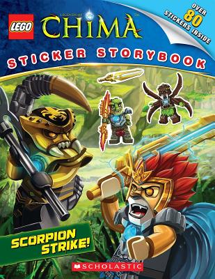 Scorpion Strike! Sticker Storybook - Holmes, Anna