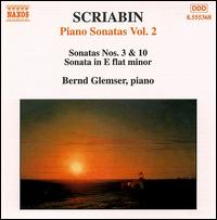 Scriabin: Piano Sonatas, Vol. 2 - Bernd Glemser (piano)