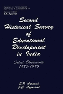 Second Historical Survey of Education Development in India: Select Documents 1985-1989