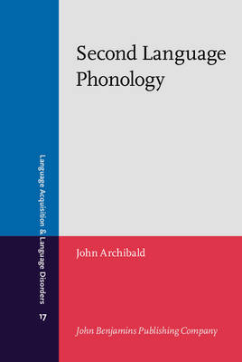 Second Language Phonology - Archibald, John