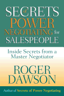 Secrets of Power Negotiating for Salespeople