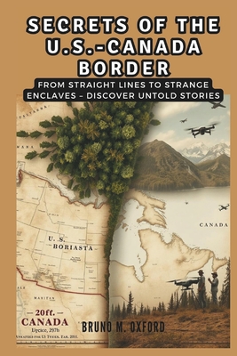 Secrets of the U.S.-Canada Border: Beyond 49th Parallel: From Straight Lines to Strange Enclaves - Discover Untold Stories - Co Publication, Cuqi And, and M Oxford, Bruno