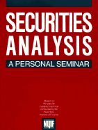 Securities Analysis: A Personal Seminar