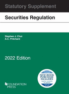 Securities Regulation Statutory Supplement, 2022 Edition