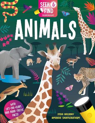 Seek and Find Animals - Halliday, Lydia