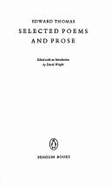 Selected Poems and Prose