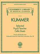 Selected Pupil/Teacher Cello Duets: Schirmer's Library of Musical Classics Vol. 2135