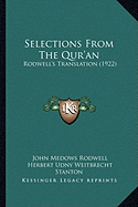 Selections From The Qur'an: Rodwell's Translation (1922)