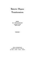 Selective Organic Transformations: v. 2 - Thyagarajan, B.S.