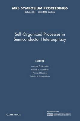 Self-Organized Processes in Semiconductor Heteroepitaxy: Volume 794 - Norman, Andrew G. (Editor), and Goldman, Rachel S. (Editor), and Noetzel, Richard (Editor)