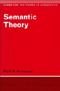 Semantic Theory - Kempson, Ruth M.