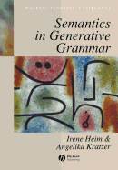 Semantics in Generative Grammar