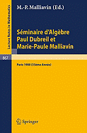 Seminaire D'Algebre Paul Dubreil Et Marie-Paule Malliavin: Proceedings Paris 1982 (35eme Annee)