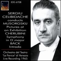 Sergiu Celibidache conducts Musorgskij, Cherubini, Bck - La Fenice Theater Orchestra; Sergiu Celibidache (conductor)
