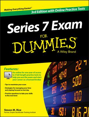 Series 7 Exam for Dummies, with Online Practice Tests - Rice, Steven M