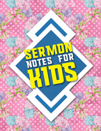Sermon Notes for Kids: Bible Notebook & Journal: Doodle, Draw and Study the Bible, Simple Church Sermon Notes and Activity Book, Cute Navy Cover