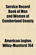 Service Record Book of Men and Women of Cumberland County