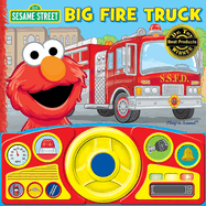 Sesame Street Big Fire Truck Steering Wheel Book