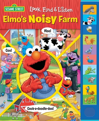 Sesame Street: Elmo's Noisy Farm Look, Find and Listen - Pi Kids