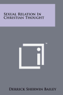 Sexual relation in Christian thought