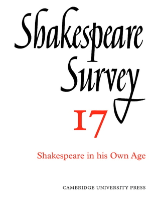 Shakespeare Survey - Nicoll, Allardyce (Editor)