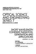 Short Wavelength Coherent Radiation 1986