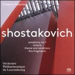 Shostakovich: Symphony No. 1; Scherzi; Theme and Variations; Five Fragments