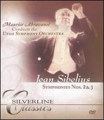 Sibelius: Symphonies Nos. 2 & 3 [DVD Audio] - Jannelle Guillot (voiceover); Utah Symphony; Maurice de Abravanel (conductor)