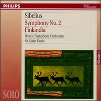Sibelius: Symphony No. 2; Finlandia; Valse Triste; The Swan of Tuonela - Laurence Thorstenberg (horn); Boston Symphony Orchestra; Colin Davis (conductor)