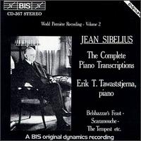 Sibelius: The Complete Piano Transcriptions, Vol. 2 - Erik T. Tawaststjerna (piano)