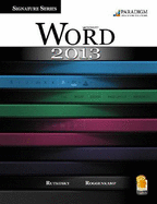 Signature Series: Microsoft (R)Word 2013: Text with data files CD
