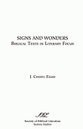 Signs and Wonders: Biblical Texts in Literary Focus