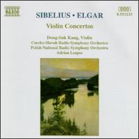 Silbelius, Elgar: Violin Concertos - Dong-Suk Kang (violin); Adrian Leaper (conductor)