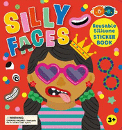 Silicone Sticker Book - Silly Faces