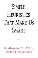 Simple heuristics that make us smart