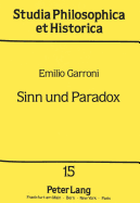 Sinn Und Paradox: Die Aesthetik, Keine Fachphilosophie