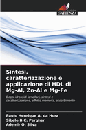 Sintesi, caratterizzazione e applicazione di HDL di Mg-Al, Zn-Al e Mg-Fe