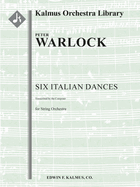 Six Italian Dances: Conductor Score