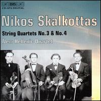 Skalkottas: String Quartets 3 & 4 - New Hellenic Quartet