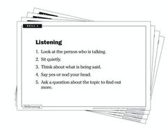 Skillstreaming the Elementary School Child-Skill Posters