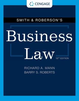 Smith & Roberson's Business Law - Roberts, Barry, and Mann, Richard