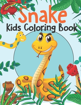 Snake Kids Coloring Book: Over 50 Pages to Color, Perfect Snake Animal Coloring Books for boys, girls, and kids - Books, Royals