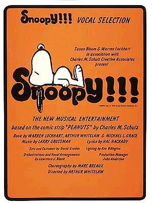 Snoopy - Grossman, Larry (Composer), and Lefferts, Michael (Editor)