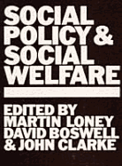 Social Policy and Social Welfare