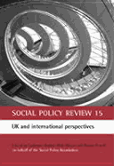 Social Policy Review 15: UK and International Perspectives