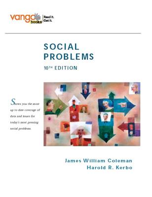 Social Problems - Coleman, James William, and Kerbo, Harold R
