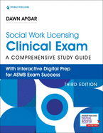 Social Work Licensing Clinical Exam Guide: Study Guide for Aswb Exam - Book + Online Lcsw Exam Prep from Dawn Apgar, with Study Plan, Practice Test, and Online Study Community.