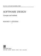 Software Design: Concepts and Methods